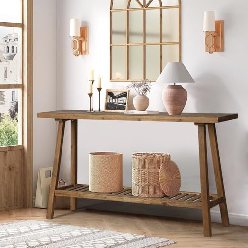HOKYHOKY Reclaimed Solid Wood Console Table, 59'...