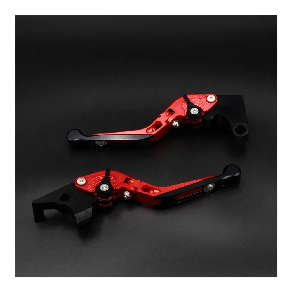 Beqlxta Color F Brake Clutch Adjustable Lever​ Extendable Brake Adjustable Motorbike Brakes Clutch Lever For For Caponord 1200 Abs For Rally 2014 2015 2016 2017(Color F)