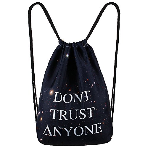 Mochila de yute multiusos con textos divertidos en alemán de Hanessa