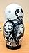 Russian Nesting Doll The Nightmare Before Christmas Jack Skellington. Set of 5 Piece. Hand-Painted in Russia.