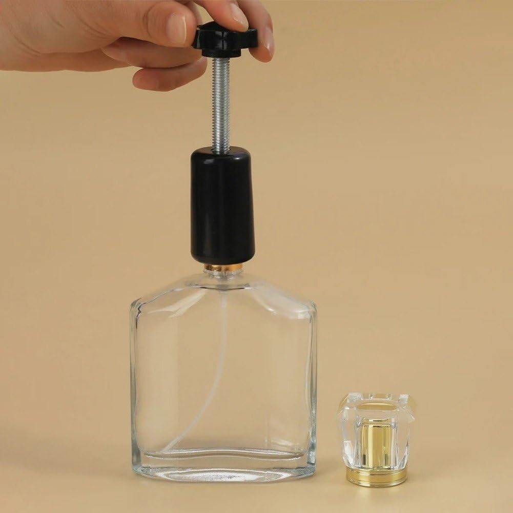Sertisseuse Manuelle De Bouteilles De Parfum, Machine À Sceller Manuellement Les Bouteilles De Parfum, Machine À Capsuler Les Bouteilles De Parfum, Scelleuse Manuelle De Bouchons