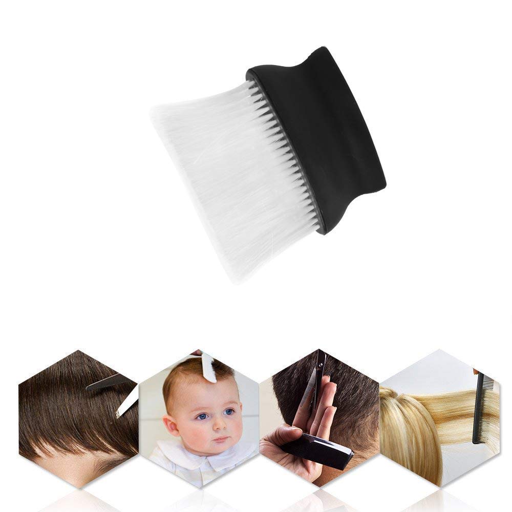 Tifurko Professional Neck Duster Brush Hair Dust Cleaning Sweeping Tool for Barbers and Salons Soft Bristles Gentle on Skin Unisex Hair Cleansing Brush for Spa Home Use Lightweight Comfortable Grip Grooming Accessory 3