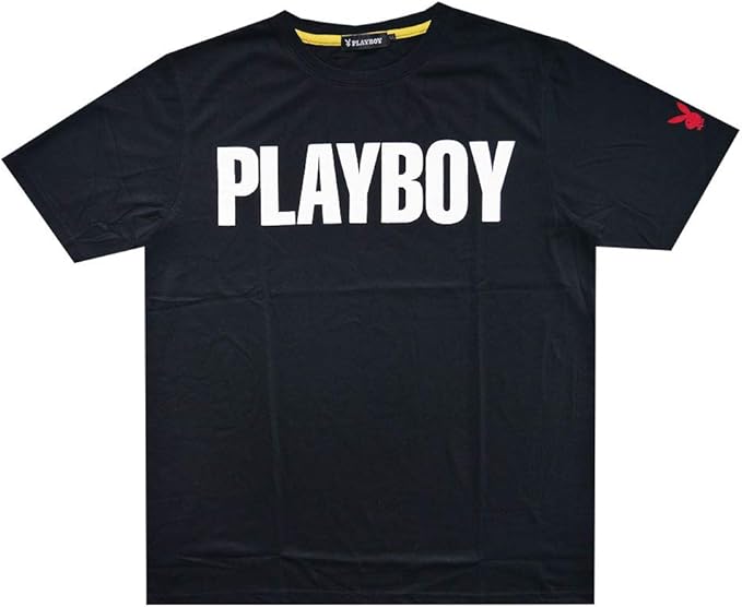 Amazon Playboy プレイボーイ 半袖 Tシャツ メンズ プリント グッズ 雑誌 Sppb 125a Tシャツ カットソー 通販