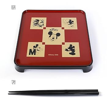 Amazon.co.jp: みよし漆器本舗 ディズニー ミッキーお食い初め膳