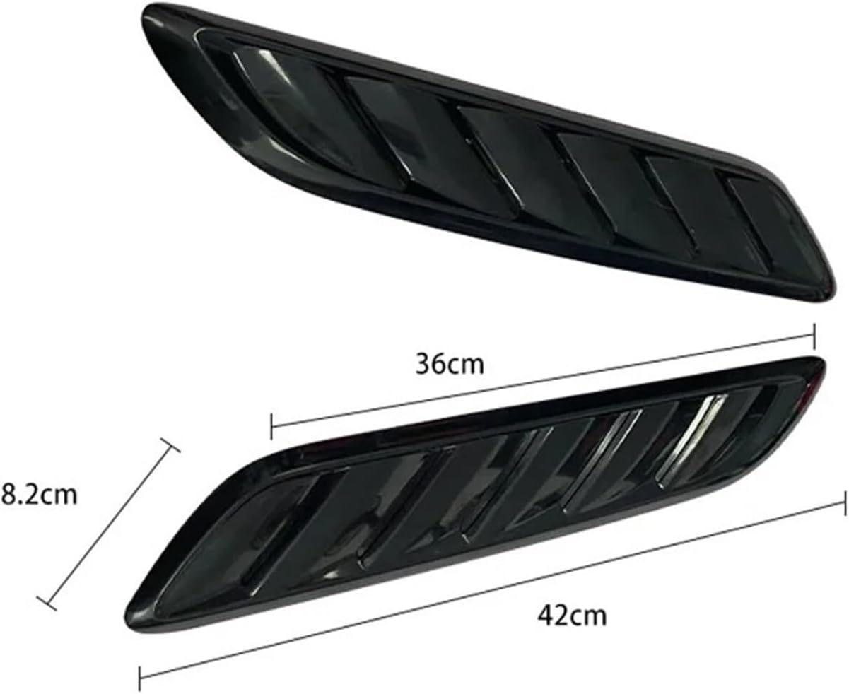 Car Bonnet Hood Scoop Decoration Cover Fit for BMW E60 F10 F20 F30(Carbon)