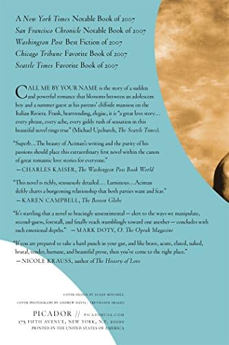 Amazon Com Call Me By Your Name A Novel Andre Aciman Books Amazon Com Call Me By Your Name A Novel Andre Aciman Books