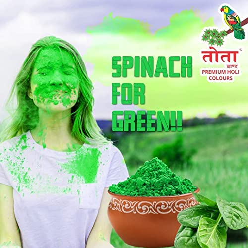 Image of Organic Holi Colour, Soft & Silky Holi Color Powder Easy to Clean and do not Leave Any Stain. Perfect Holi ke Rang for Your Loved Ones. (Luxury Gulal Pack of 5)