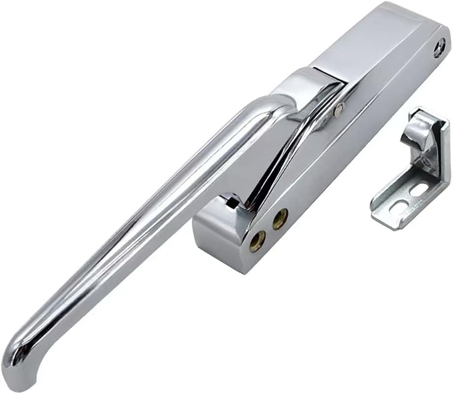 Cooler Door Lock, Industrial Door Lock, Convex Door Side-Mounted Cooler Door Lock, Oven Cold Storage Door Handle (keyless)