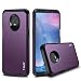 J&D Moto Z3 Case, Moto Z3 Play Case, [ArmorBox] [Dual Layer] Hybrid Shock Proof Protective Rugged Case for Motorola Moto Z3, Motorola Moto Z3 Play - Purple