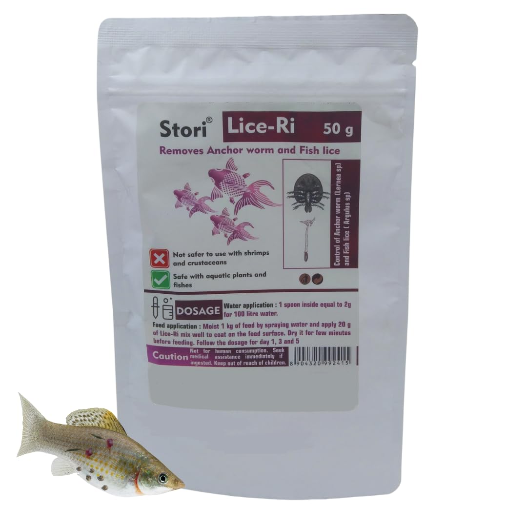 Premier Plants Stori Lice-Ri-Removes and Control Anchor Worm and Fish Lice (Lice-Ri 50 Gram) (B0DD7DLX18) Amazon Price History, Amazon Price Tracker