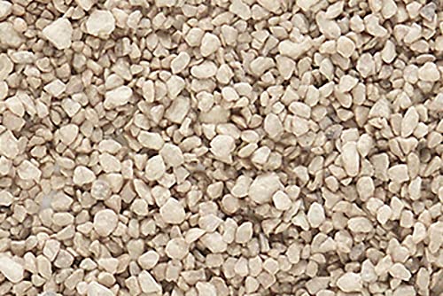 Ballast gros grain jaune sable de Woodland Scenics pour décor de modélisme ferroviaire h0
