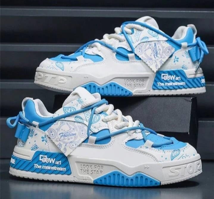 Image of AIRBELL Comfort Summer Trendy Walking Outdoor Men Shoes Style Casual Lace Up Shoes for Men Comfortable Casual for Boys Lightweight Casual Shoes for Men