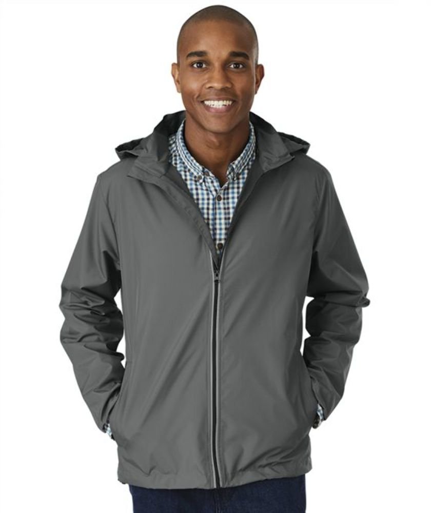 Charles River Apparel Men's Pack-n-go® Full Zip Reflective Jacket