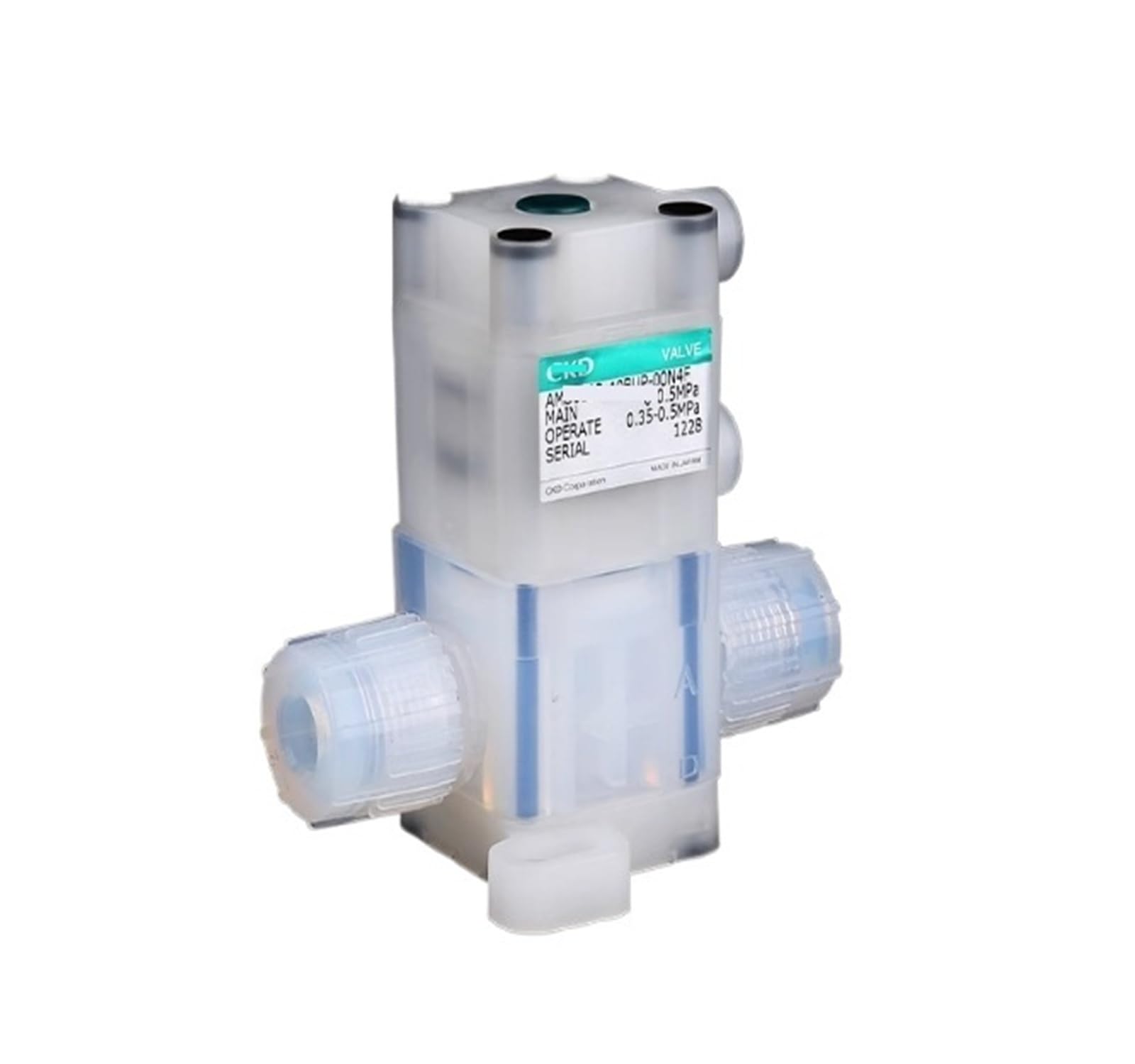 Diaphragm Valve, Manual Valve For Chemical Fluids, AMD313R-10BUP-00N3H, AMD313R-10BUP-00N4X(AMD313R-10BUP-00N3H)