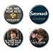 Ata-Boy Outlander Assortment #2 Set of 4 1.25" Collectible Buttons One Size
