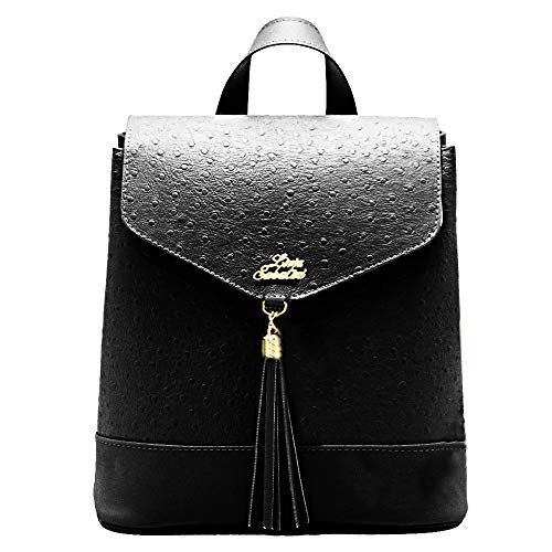 Kit De Bolsa Feminina + Mochila+ Carteira E Lenço De Brinde (Preto)