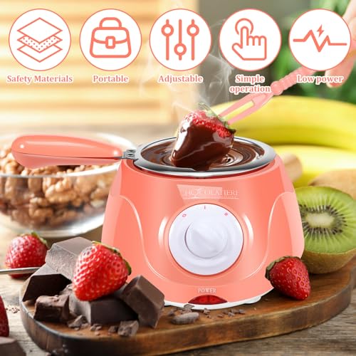Olla eléctrica para fundir chocolate 250ml con control de temperatura miniatura 4