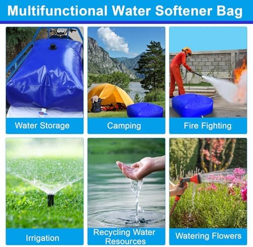Large Capacity Foldable Water Bladder Tank - Durable Water Storage Container for Agricultural Irrigation, Garden, and Greenhouse Use - Efficient Reservoir Solution