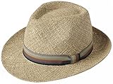 Failsworth Cuba Fedora Hut aus Seegras Stroh - Natur - M