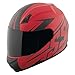 Speed and Strength SS700 Hammer Down Matte Red Full Face Helmet - 2X-Large