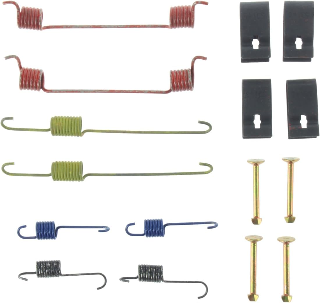 (1) Rear Brake Hardware Kit, Drum Brake Hardware Kit Replacement Brake Hardware fits Festiva 1991 1992 1993 1988 1989 1990