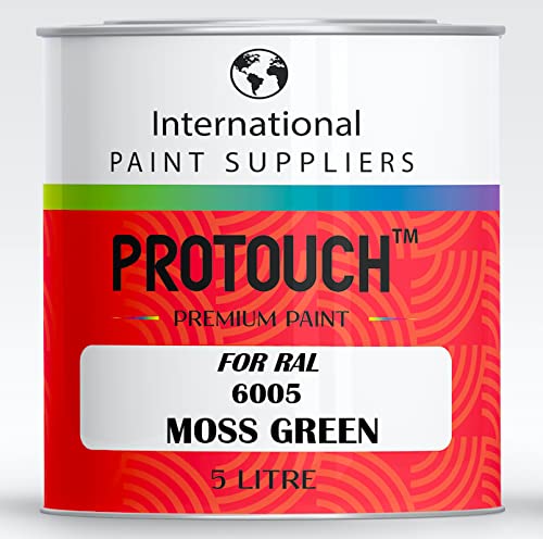 PROTOUCH FOR RAL 6005 MOSS GREEN BASECOAT NEAT UNTHINNED CAR PAINT 5L TIN