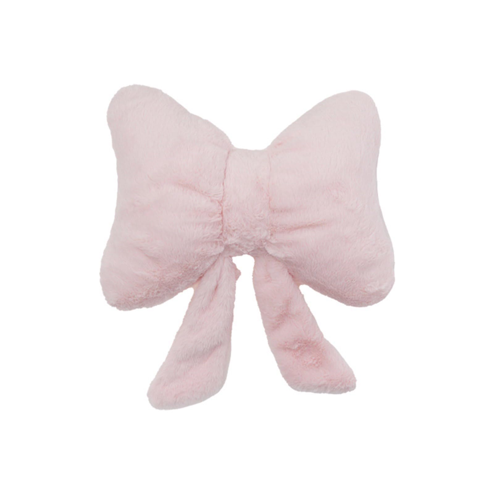 XuQiZZpp Decorative Bowknot Pillow Plushes Car Backrest Pillow Car Pillows Soft and Comfortable for Home Decors Sofa Couch Bed