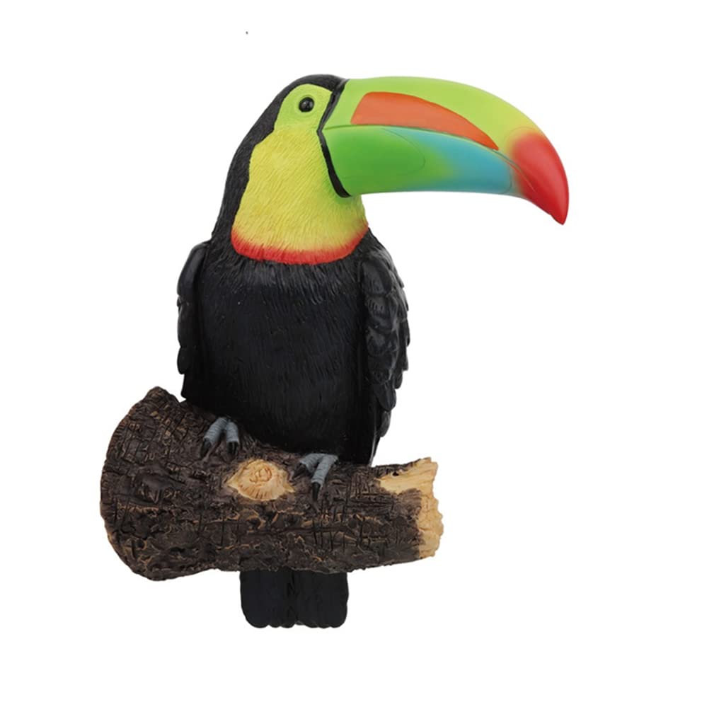 Amazon.co.jp: オオハシ 鳥 彫刻 置物 リアル かわいい おしゃれ 置物
