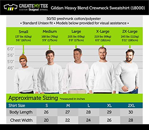 CreateMyTee | Grand Valley State University Alumni Two Color Crewneck Sweatshirt |4