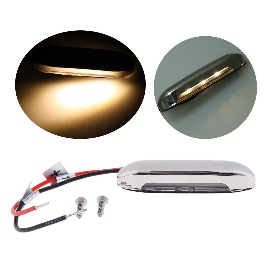 JAZZY PEARLS Stainless Steel Outdoor Yard LED Deck Stair Lights Corridor Decorative-image-46