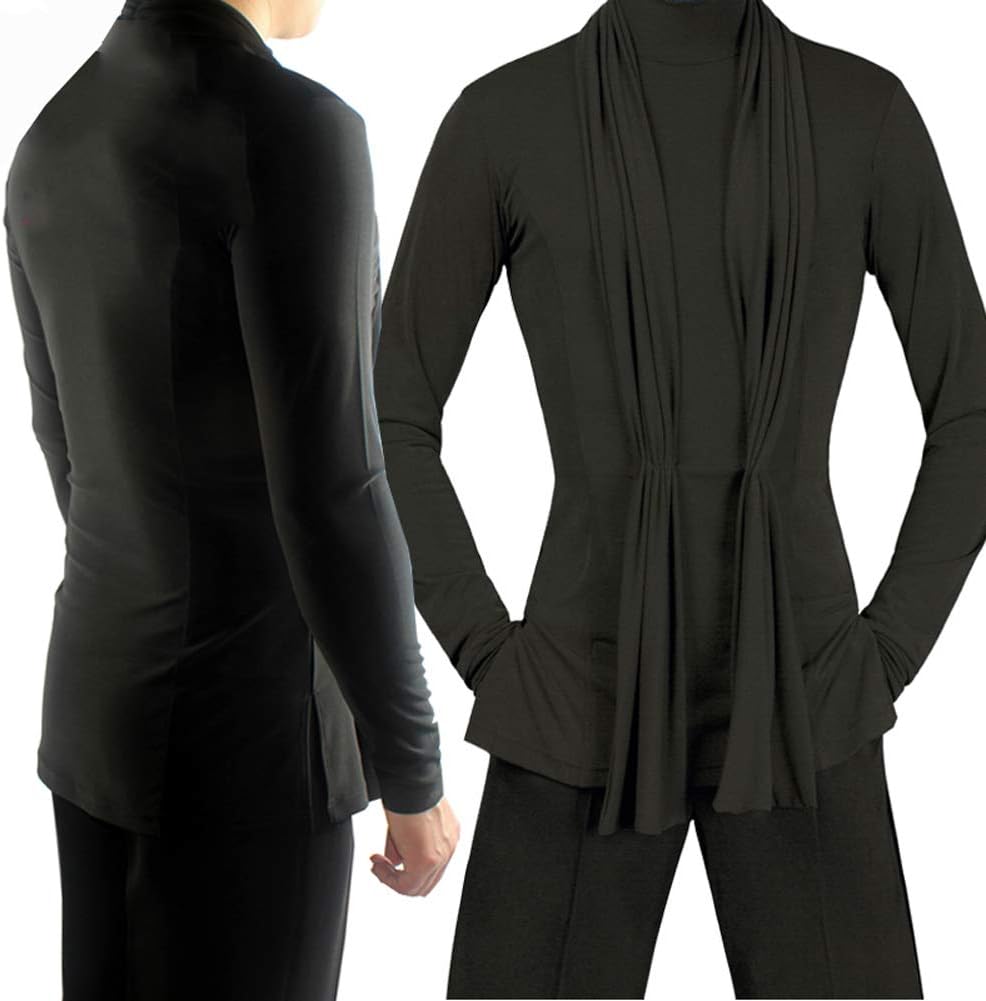 FaFaDance] メンズ ラテン 社交ダンス レオタード シャツ tシャツ v