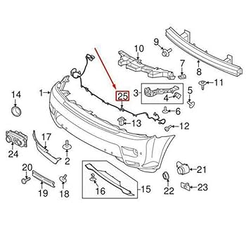 Amazon.com: GZYF Front Bumper Parking Wiring Harness