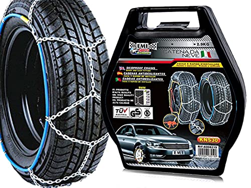 Cadenas de nieve 185/55R13 195/45R13, 135/80R14,155/65R14,165/55R14,165/60R14,175/50R14,195/40R14,125/80R15,135/70R15,145/65R15.165/50R15
