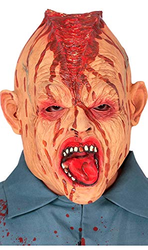 Zzcostumes Guirca Zombie Mask with Head Split