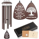 Memorial Wind Chimes for Loss of Dad,Sympathy Wind Chimes for Loss of Father,Sympathy Bereavement Memorial Gift for Loss of Father,in Memory of Dad Papa Father Gifts