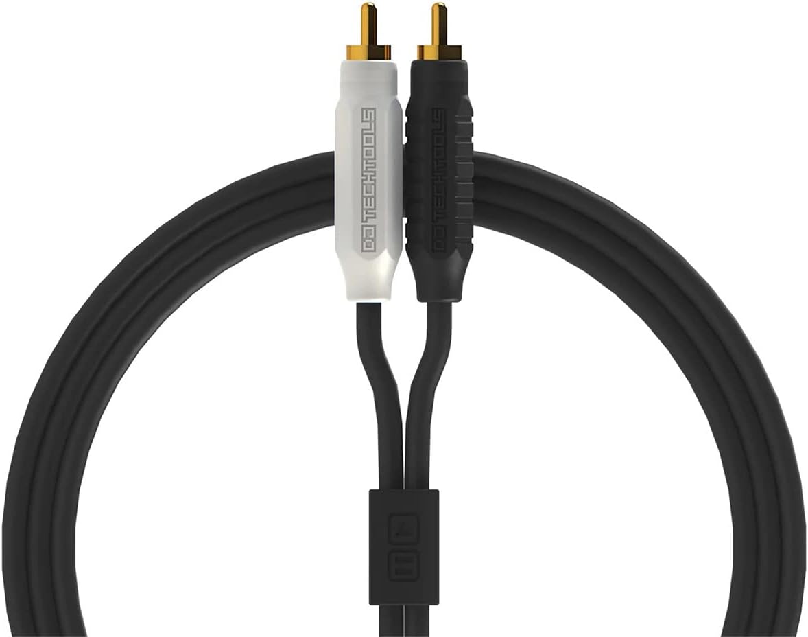 Chroma Cables Audio 2.0: RCA to RCA (Black)