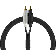 DJ TechTools Chroma Cables Audio RCA to RCA Cable 2mt | Black