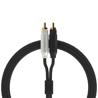 DJ TechTools Chroma Cables Audio 2.0 2M RCA to RCA Black