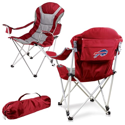 Image of Picnic TIME NFL Unisex-Adult NFL Reclining Camp Chair, Beach Chair for Adults, Sports Chair with Carry Bag