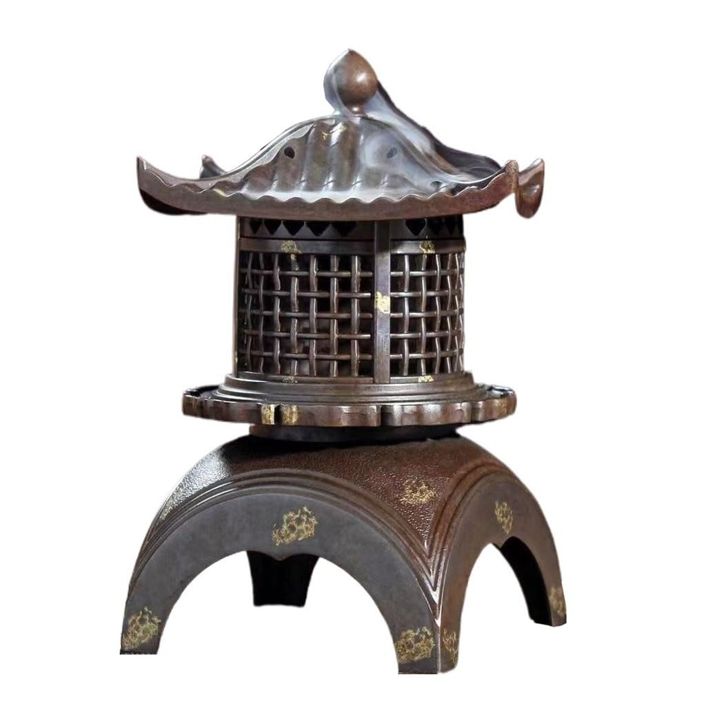 Incense Holder Base Chinese Incense Burner Aromatherapy Ornaments Candle Stick Holder Copper