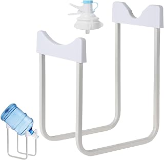 Water Dispenser Stand- 14.4 Inches, Non-Leak With Reusable Spout | Water Gallon Stand And Dispenser | Compatible With 55mm Non-Threaded Bottle For Camping, Office, Kitchen, Dorm, Picni