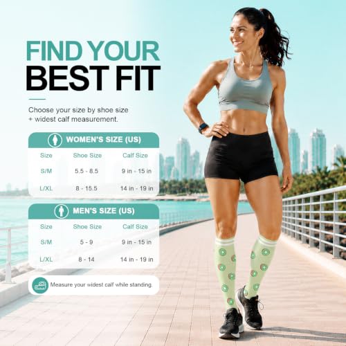 Image of Laite Hebe 3 Pack Medical Compression Sock-Compression Sock For Women and Men Circulation -Best for Running,Nursing,Athletic Sports