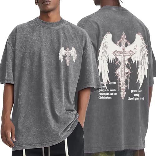 Image of T-Shirts for Men Bodybuilding Tee from Lightweight for Golf Outdoor, grey, L