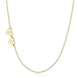 Sideways Heart Two Initial Necklaces for Women - Dainty Heart Two Initial Necklaces for Women Sideways Necklace Personalized Jewelry Birthday Gifts for Mom Best Friend Teen Girls Daughter