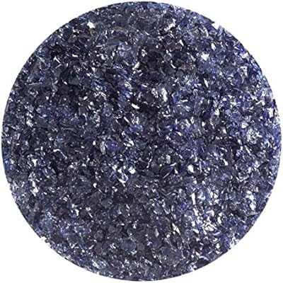 5 Oz Midnight Blue Transparent Medium Frit - 90 Coe