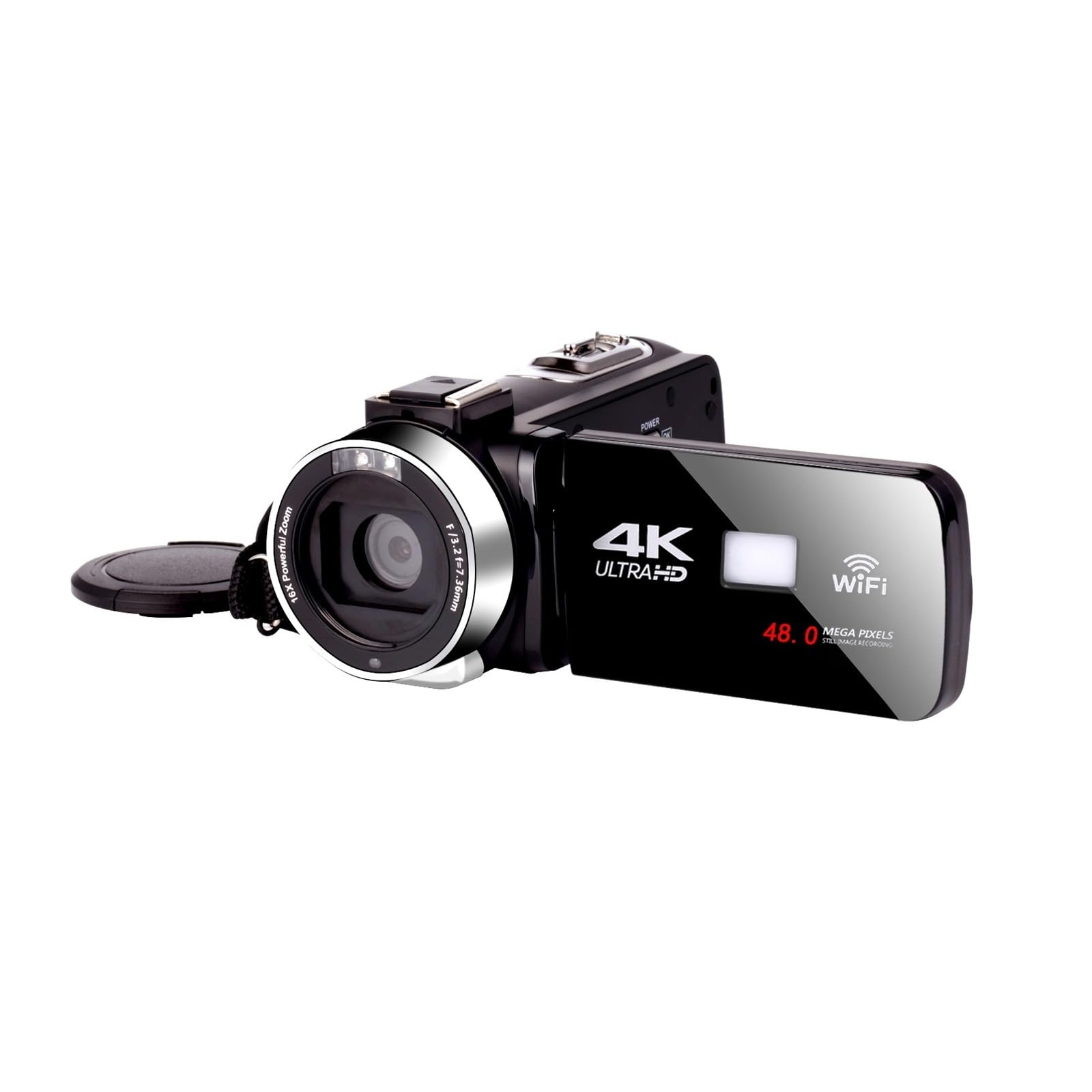 Caméra de vlog 4K pour capturer vos voyages et diffuser vos lives sur internet