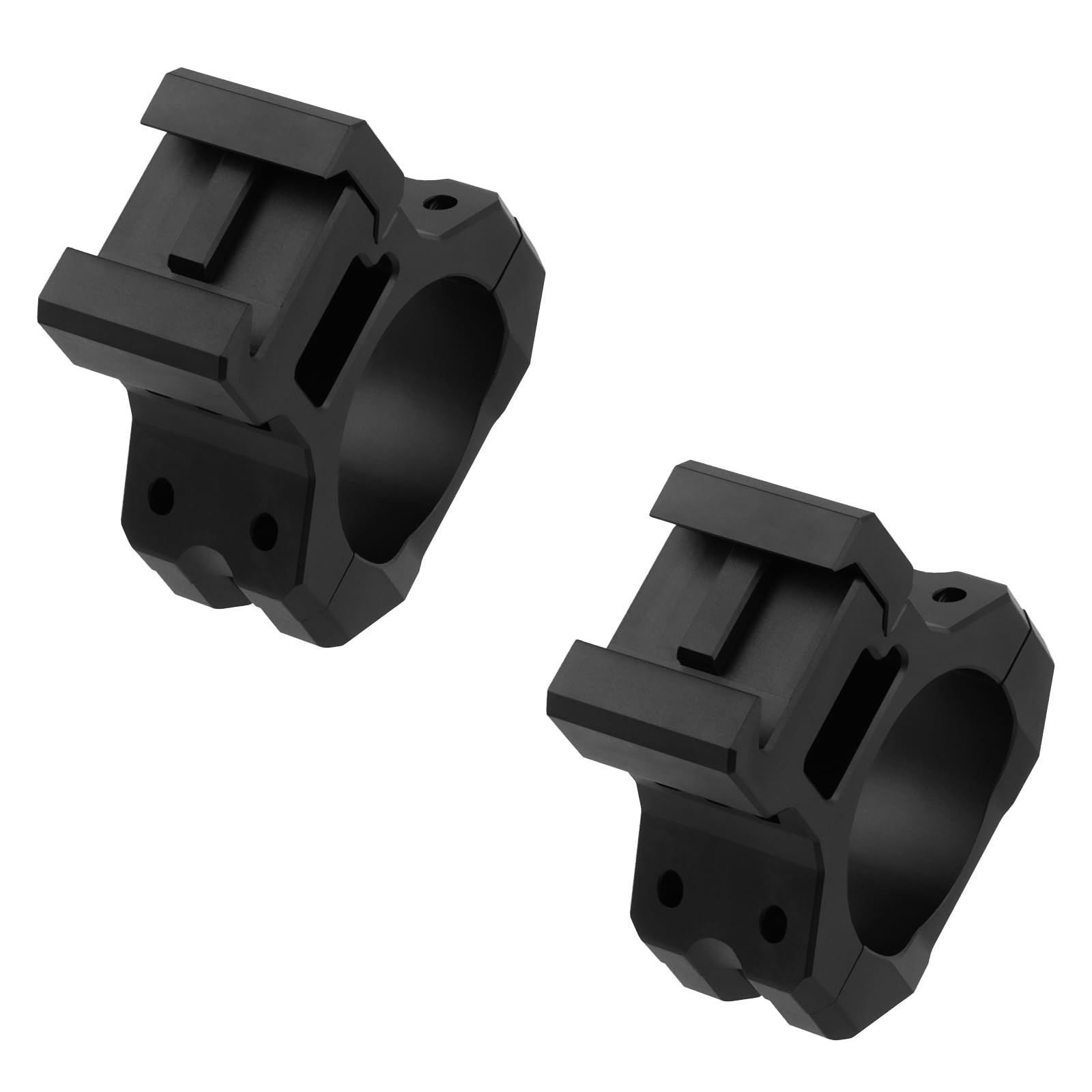 Anello per Mirino da 34 mm, Adattatore per Mirino Picatinny ad Alto Profilo, Anello di Montaggio per Mirino Leggero per Binario da 21 mm, Adattatore per Mirino Ottico da 1,34" per Esterni
