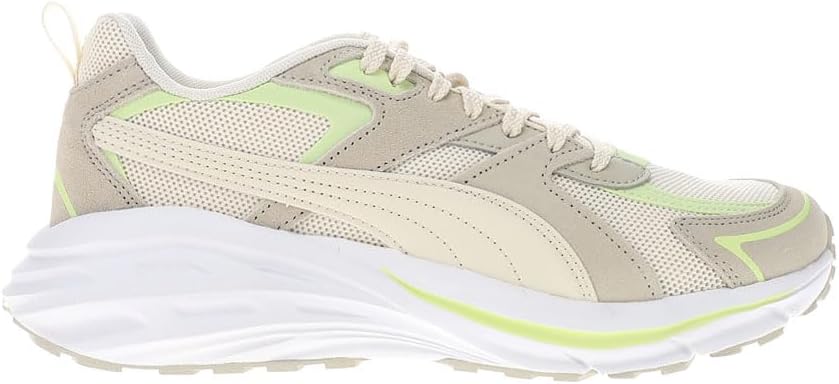 PUMA Womens Hypnotic Ls Lace Up Sneakers Shoes Casual - Green, Off White - Size 8 M