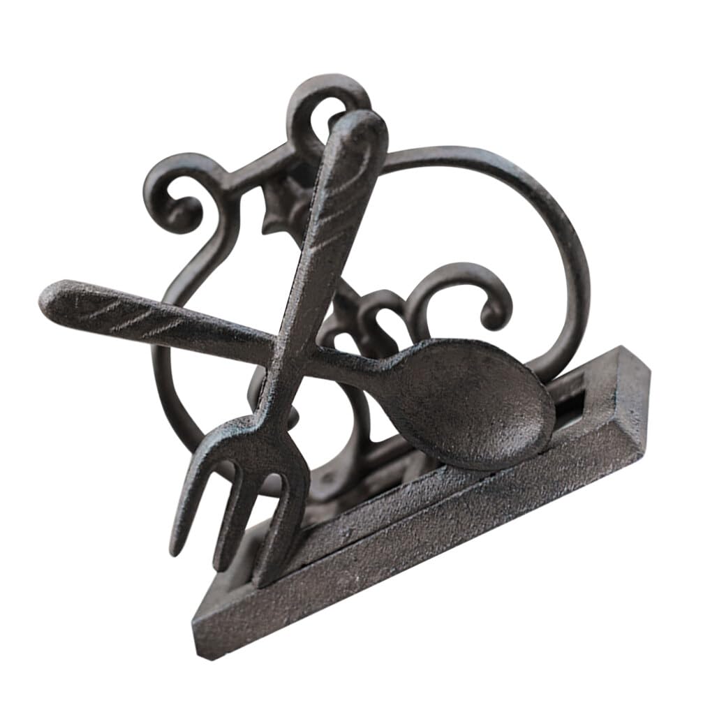 Alipis Porte-Serviettes Fonte Décoratif pour Table à Manger Support à Serviettes Vintage Accessoire De Restaurant Et Rangement Pratique Et Élégant
