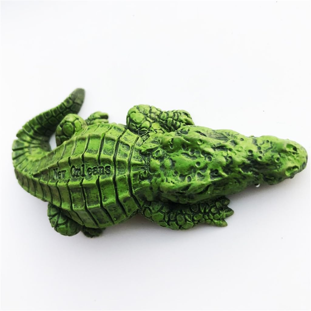 Amazon.com: New Orleans USA 3D Crocodile Fridge Magnet Souvenir